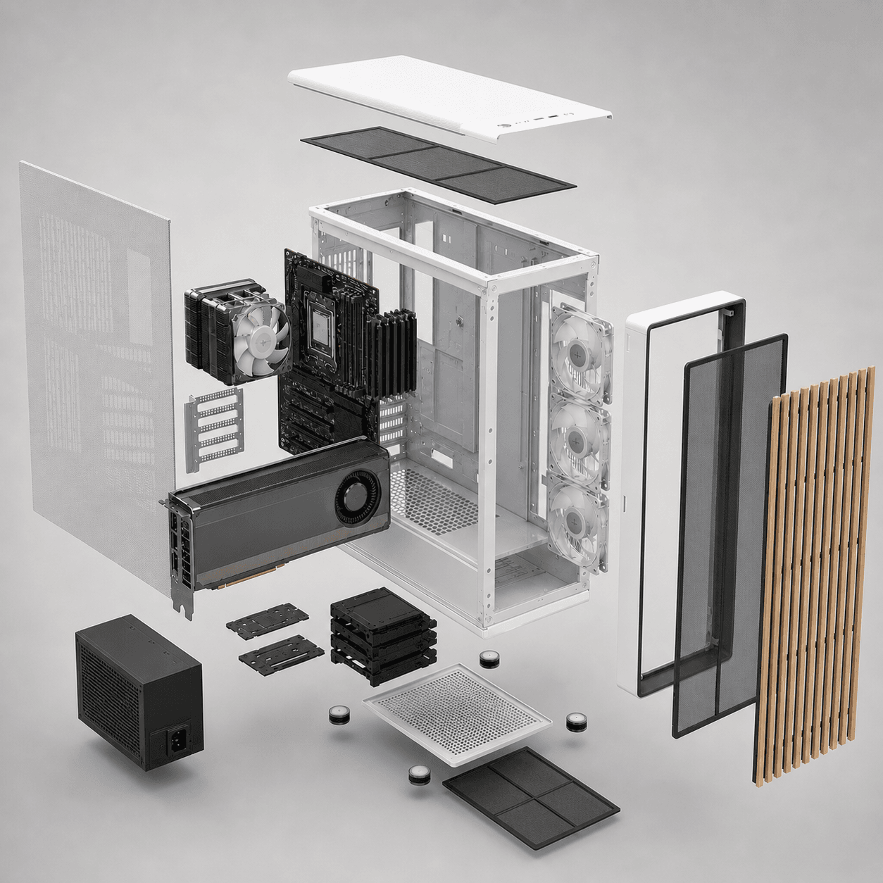 Akira — exploded view